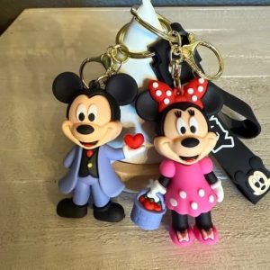 Mickey & Minnie Couple Key Ring