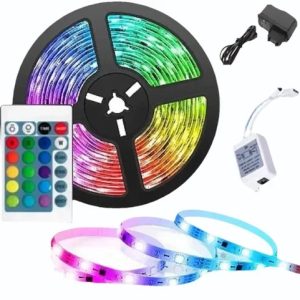 Rgb Led Strip Light Remort Control Led Strip Lights 16 Colors