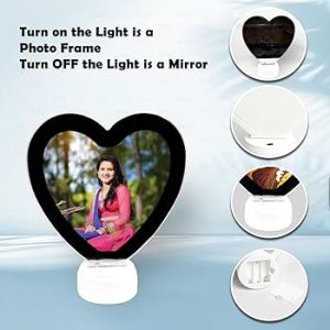 Best quality LED photo frame, Hart shape