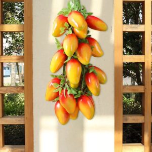 2 Strings 4 Mango Artificial Fruit Hanging Strings